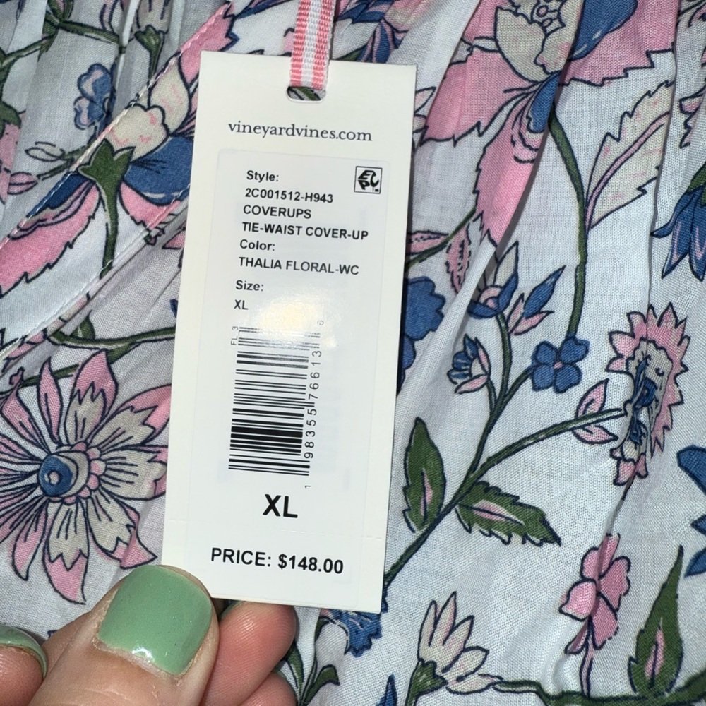 Vineyard Vines Thalia Floral Cover-Up - Picture 5 of 5